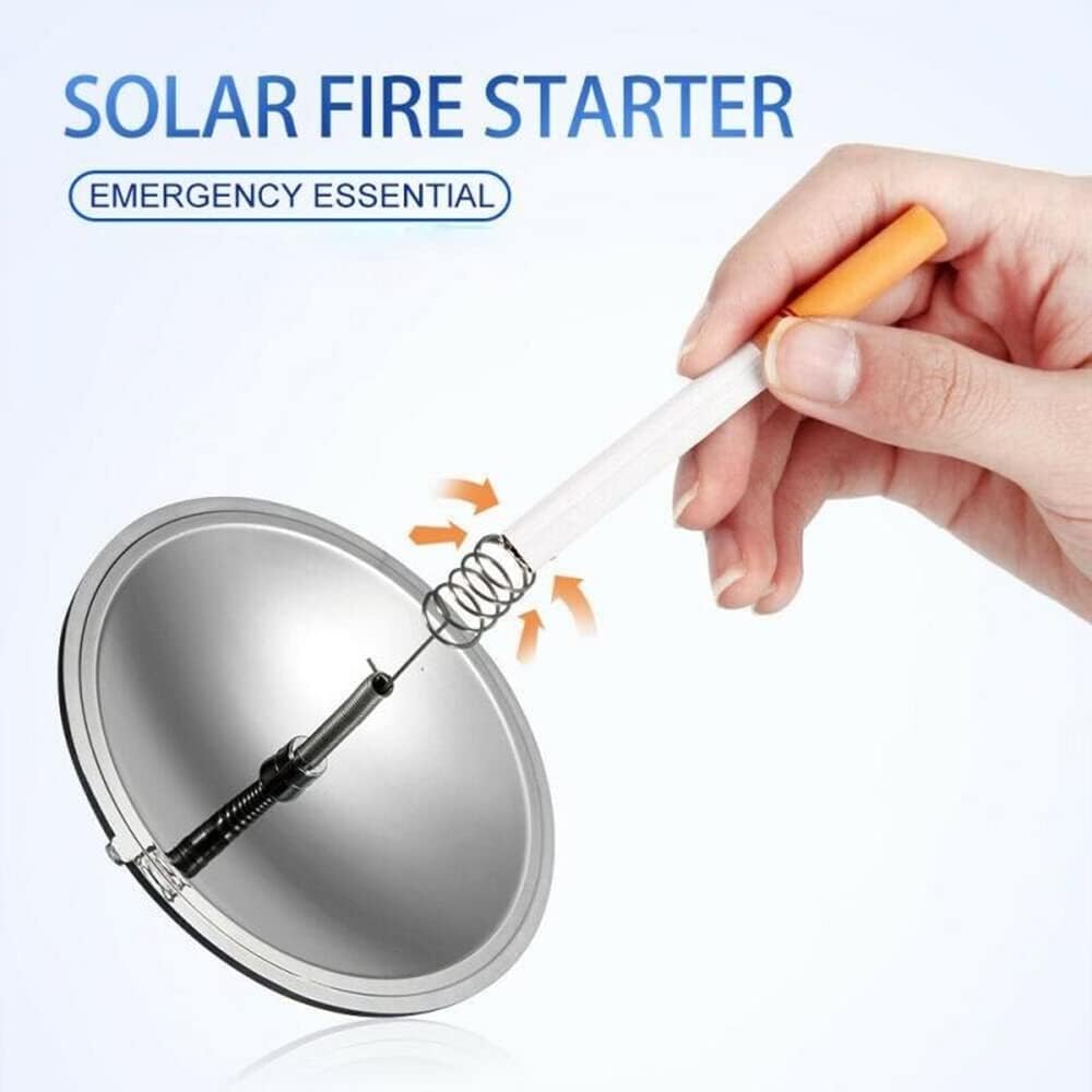 Solar Lighter, Portable Solar Fire Starter for Outdoor Camping Hiking amiciKart c0tmiz-hs.myshopify.com