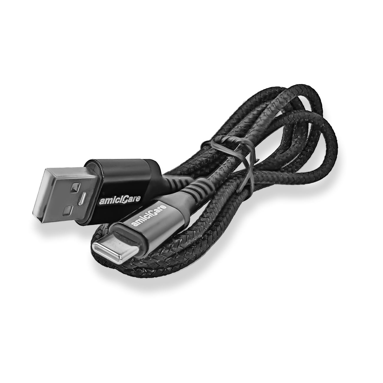 65W/5A Fast Charging Type-C Cable, 1m Long Braided Cable for Smartphone