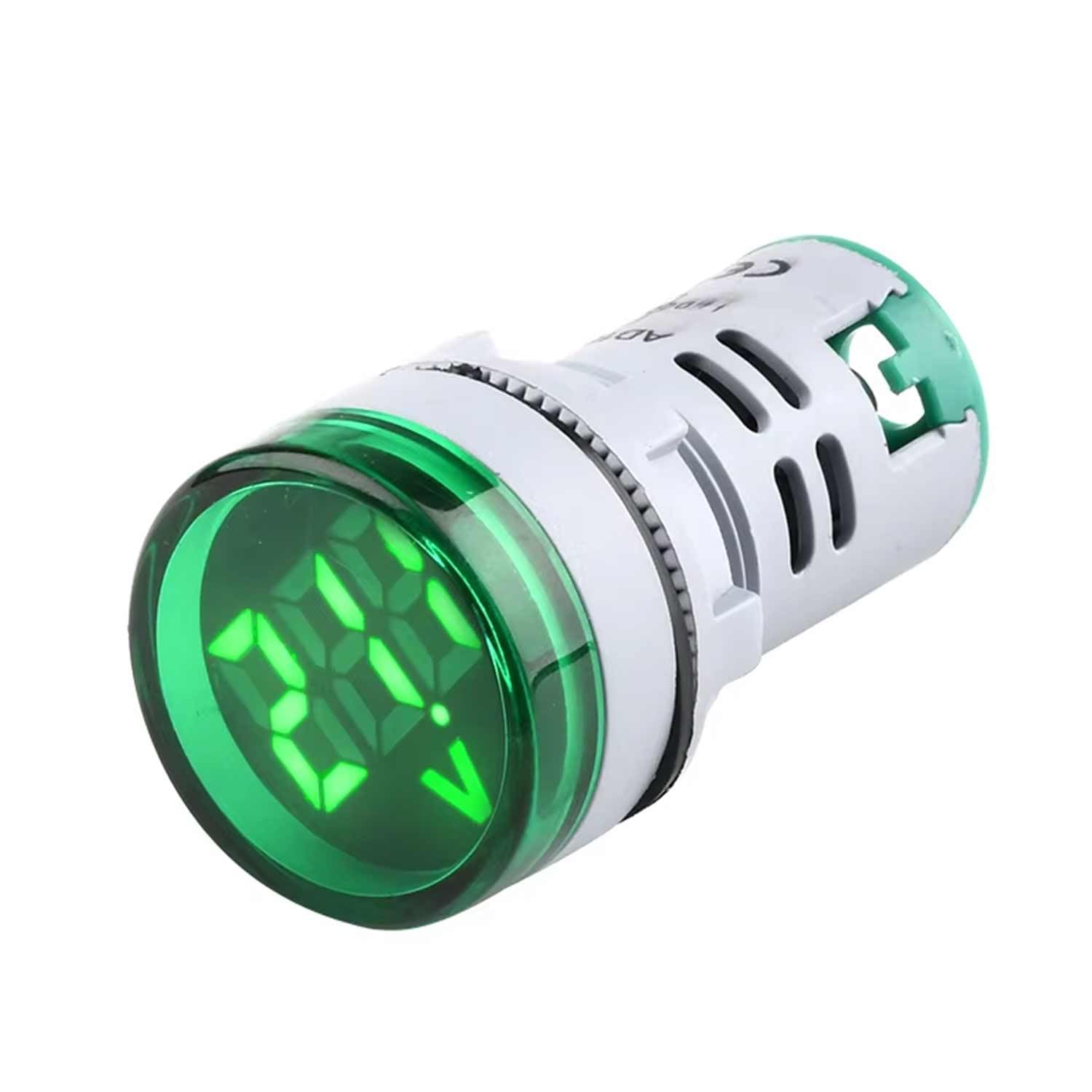 amiciSense 3-Digit Digital Voltmeter, 60-500VAC Voltage Range, Compact and Accurate Voltage Display