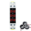 Ac 80~500V  Mini Current Tester With Led Display 35Mm Din Rail Mounted amiciKart c0tmiz-hs.myshopify.com