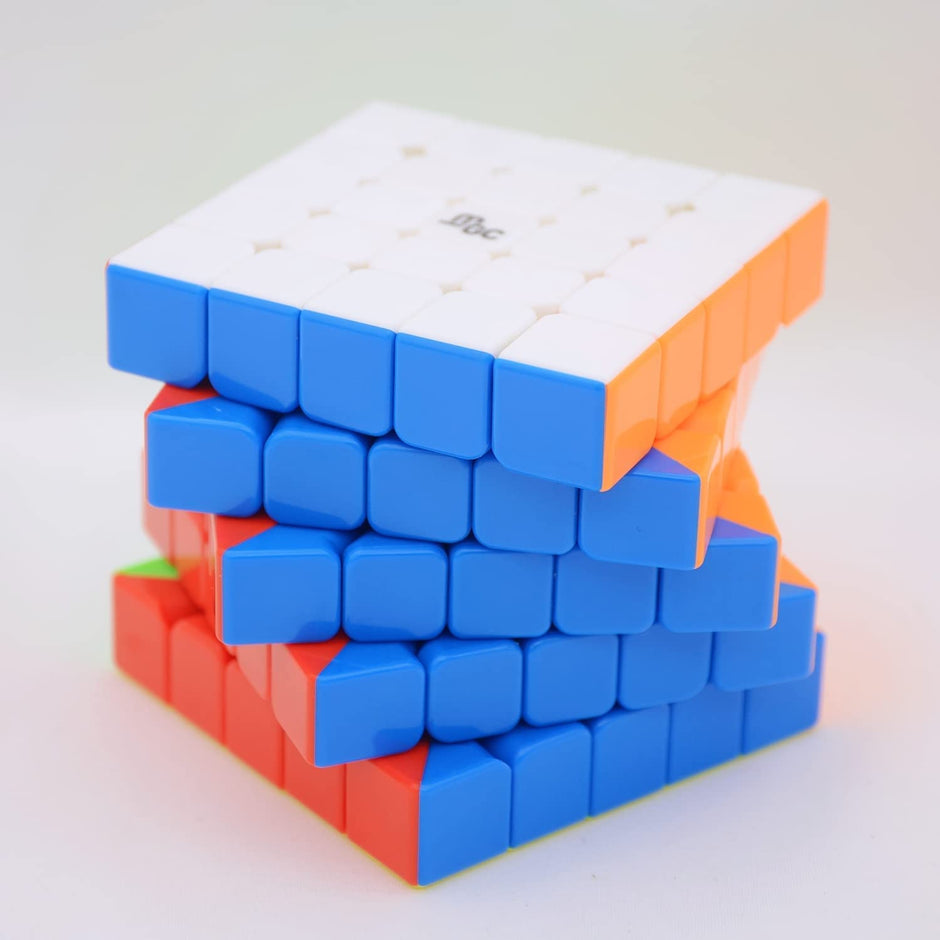 MGC 5x5 Magnetic Speed Cube, Stickerless Smooth Puzzle for Kids & Adults