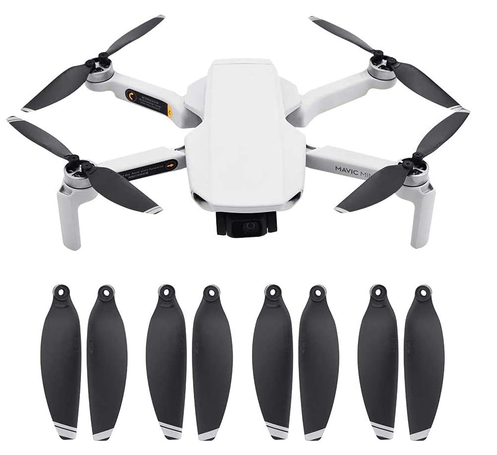 DJI Mavic Mini 1/2 Propellers, Light-Weight and Low-Noise Propellers, Black
