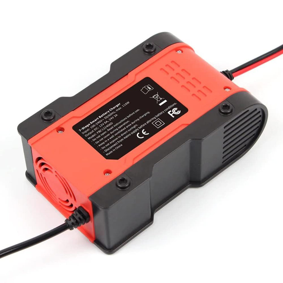 12V Automatic Car Battery Charger, 7-Stage Intelligent Battery Maintainer (All Battery Charger)