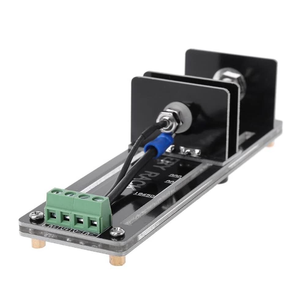 Battery Capacity Resistance Tester, 4 Wire Tester for 18650 26650 21700 AAA Battery amiciKart