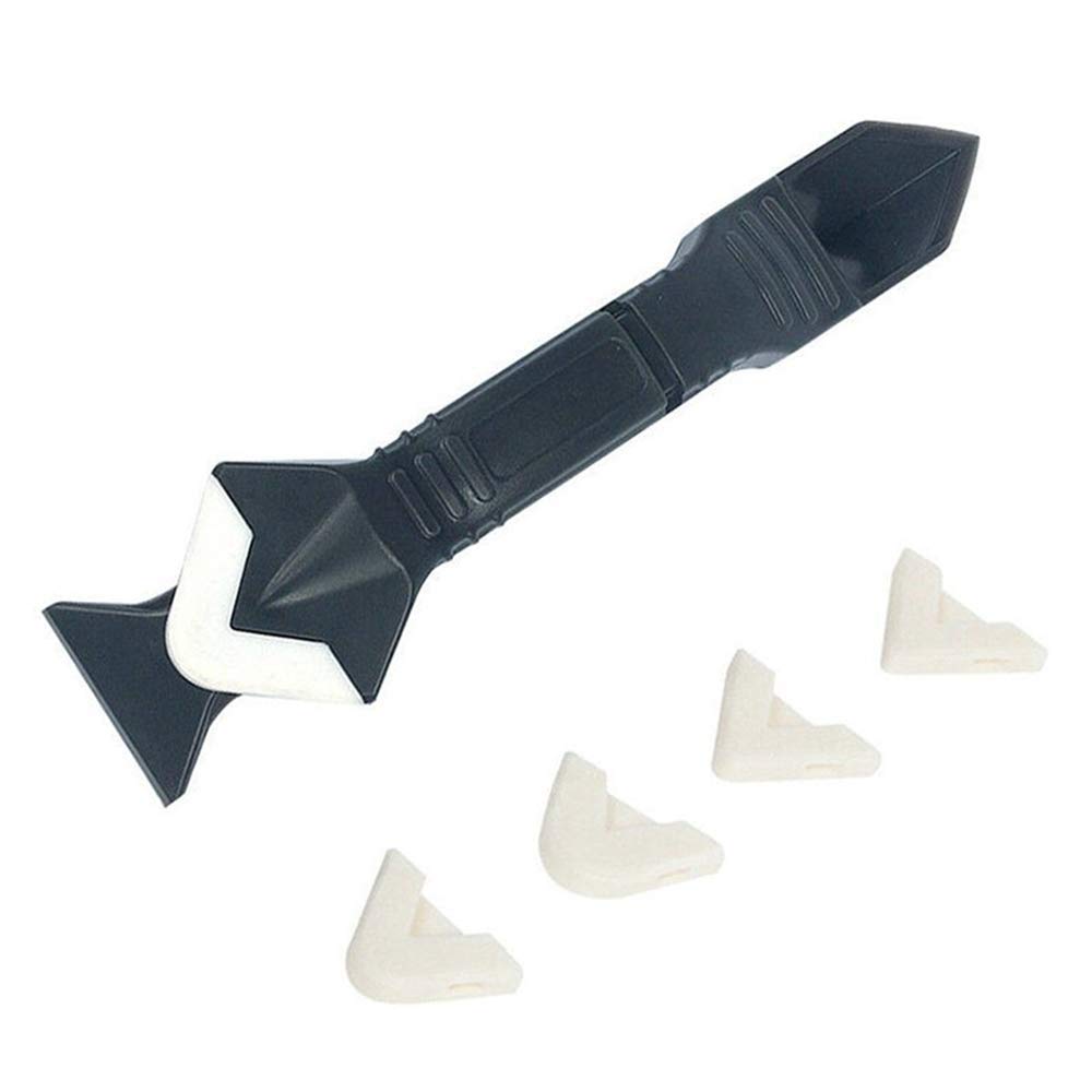 Silicon Caulking Tool,Sealant Spreader Spatula and Scrap/Caulk/ Removal with 5 Angle Pads amiciKart c0tmiz-hs.myshopify.com