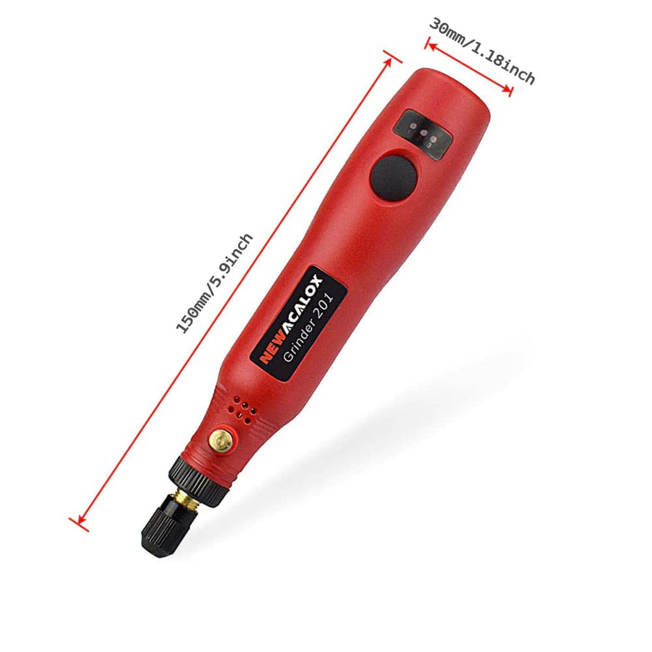 Rechargeable Rotary Drill – 15000 RPM Grinder Kit with 21-Pcs for Polishing & Engraving