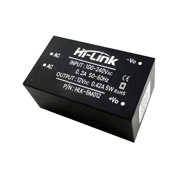AC to DC Power Supply PCB, 220V AC to 12V DC 5W – Compact, Reliable & Efficient Buck Converter for DIY Projects
