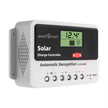Solar Charge Controller 60A, Intelligent Battery Regulator for Solar Panel LCD Display with USB Port (60A)