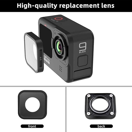 GoPro Hero 9/10/11 Camera Kit – UV Lens Protector, ND/CPL Filter Set & 50M Waterproof Case