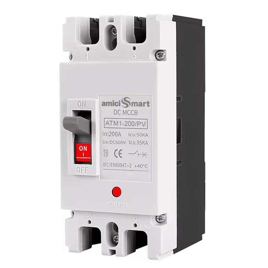 600V DC Circuit Breaker for Solar & Renewable Systems (200A)