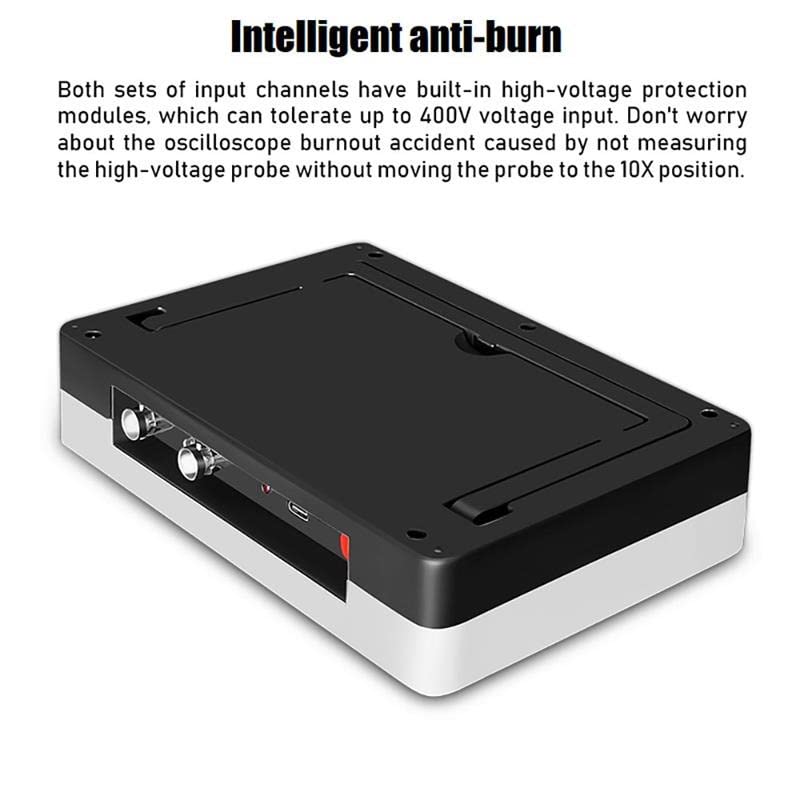 2-Channel Oscilloscope 100MHz, 1GS/s with 7