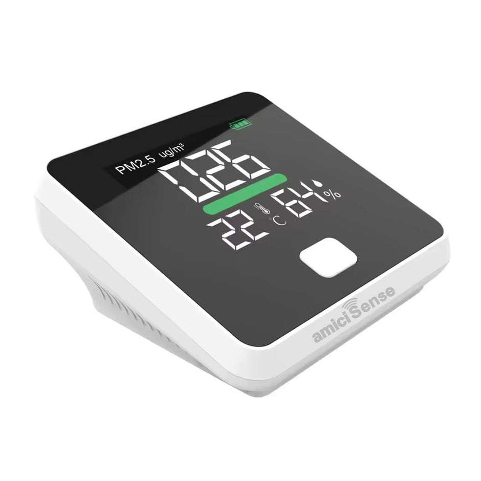 6292999 WiFi PM2.5 Air Quality Monitor Temperature & Humidity Sensor, Real-Time AQI Display with Rechargeable Battery amiciKart 6292999 c0tmiz-hs.myshopify.com