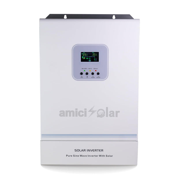 MPPT Solar Inverter | Dual AC & DC Input| Supports 2000W Solar Panel (1.6kW Hybrid Inverter) amiciKart c0tmiz-hs.myshopify.com
