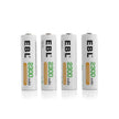 EBL 2300mAh AA Rechargeable - Pack of 4 Battery amiciKart c0tmiz-hs.myshopify.com
