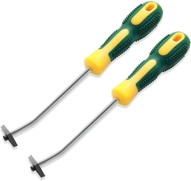 Tile Gap Grout Removal Tool, Detachable Tungsten Blade Sealant Scraper- Pack of 2