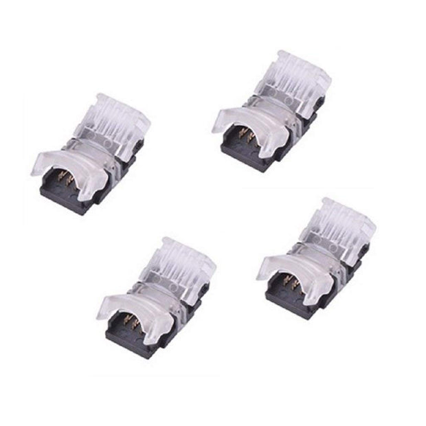 LED Connector for 5050 5630 RGB LED Light Strip; Wire Connection Conductor (Clip Type) -4 Pieces amiciKart