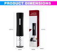 Electric Wine Bottle Opener, Automatic Corkscrew Opener with Foil Cutter