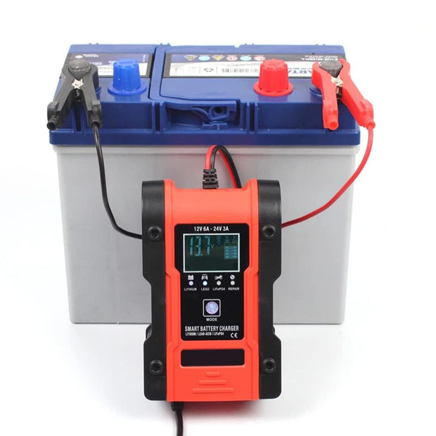 12V Automatic Car Battery Charger, 7-Stage Intelligent Battery Maintainer (All Battery Charger)