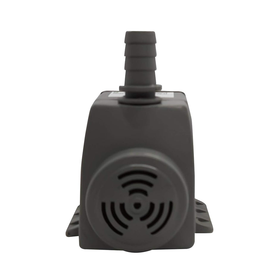 Submersible Pump with 80cm Water Lift and 400L/H Flow (Black, 9W)
