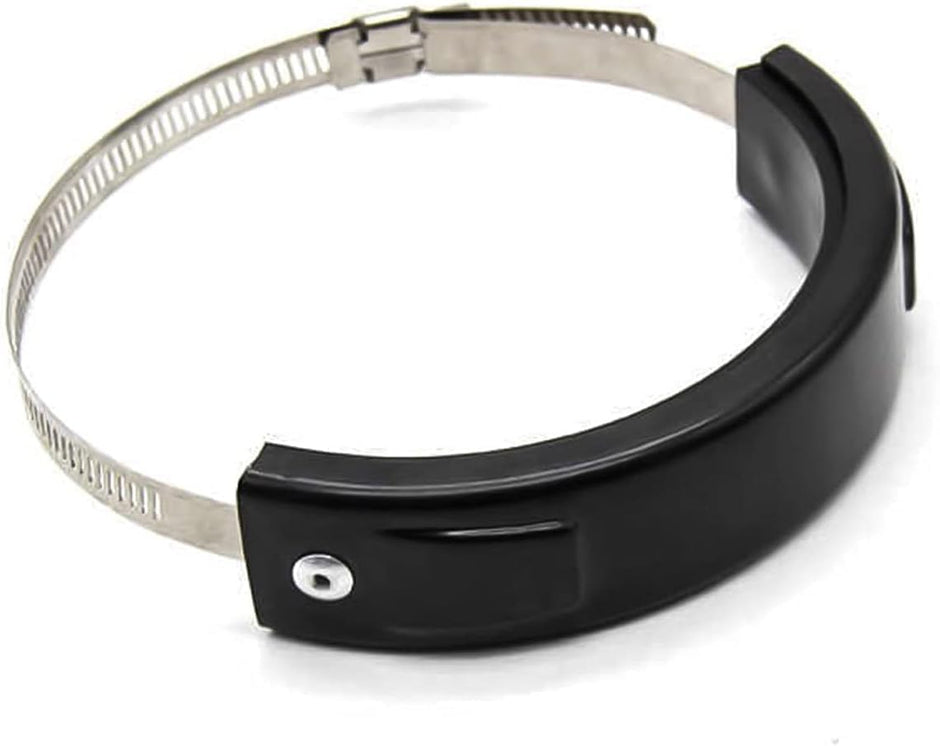 Universal Motorcycle Exhaust Cover for 100mm-160mm Round and Oval Exhausts –(Pack of 2) amiciKart