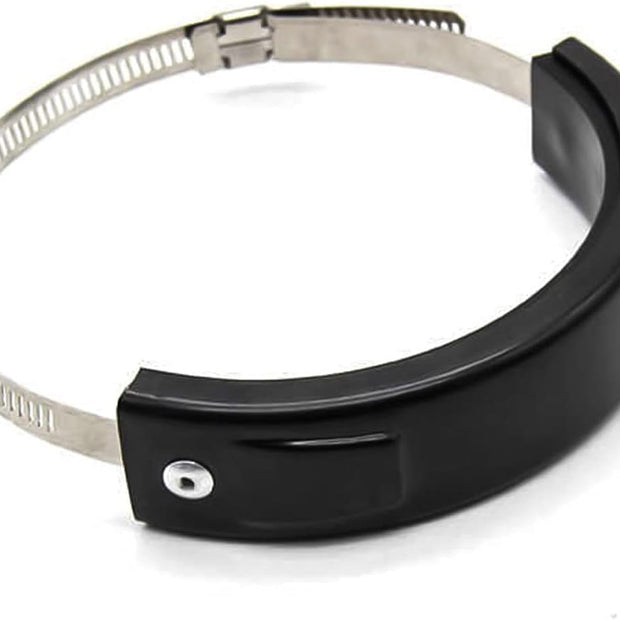 Universal Motorcycle Exhaust Cover for 100mm-160mm Round and Oval Exhausts –(Pack of 2) amiciKart