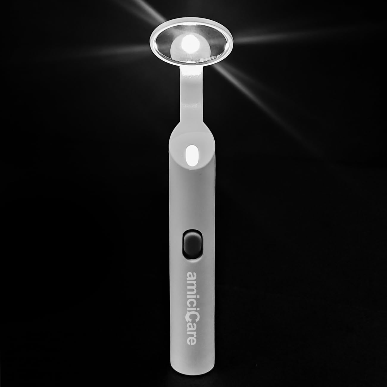 Dental Inspection Mirror with LED Light - Anti-Fog Oral Mirror for Teeth Inspection