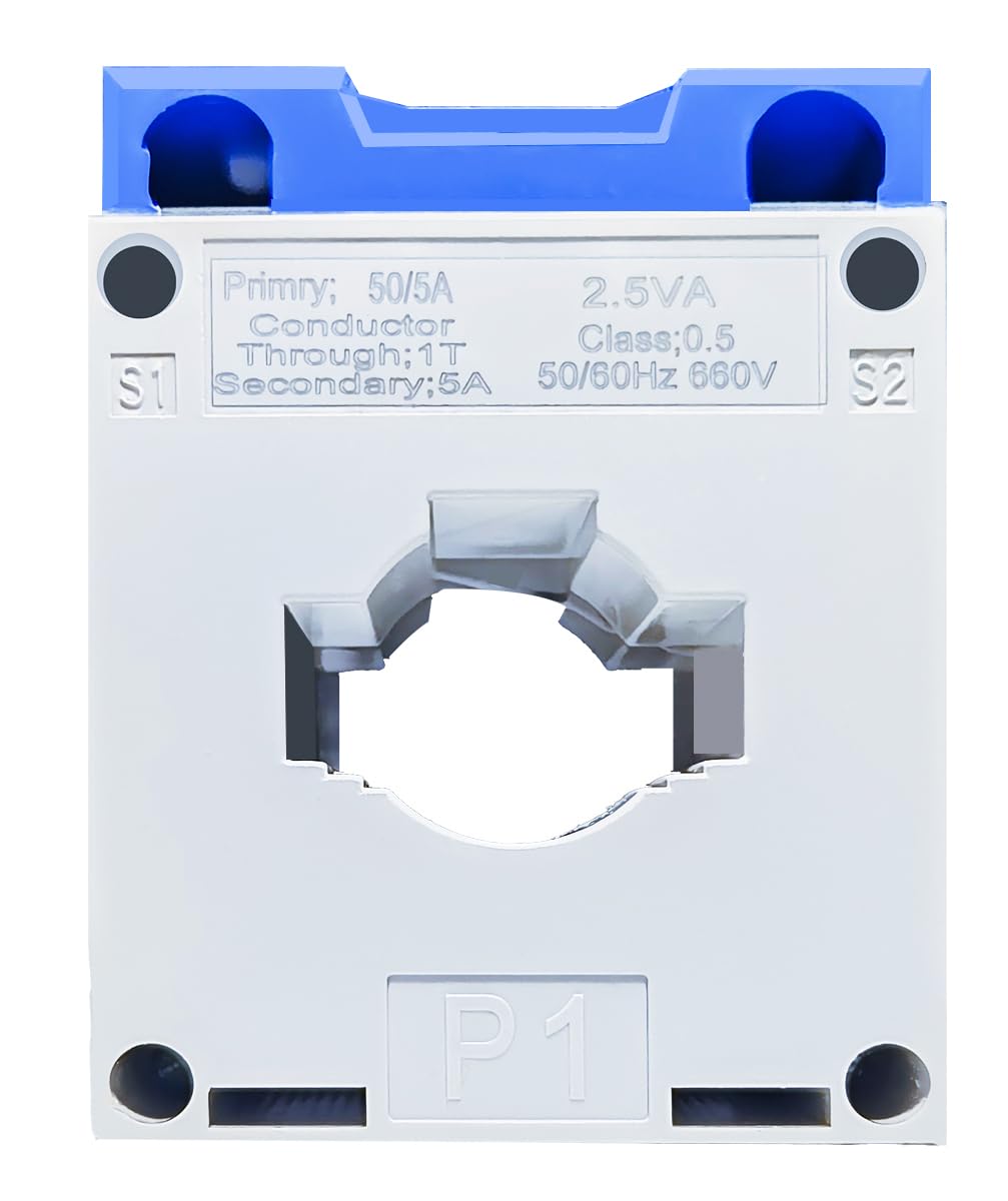 Industrial Grade Current Transformer CT Coil (Class 0.5) 0.66kV Rated Voltage & Digital Display amiciKart
