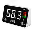 4-in-1 Decibel Meter – 30–130 dBA Sound Level with LED Display, Temp, Humidity & Clock
