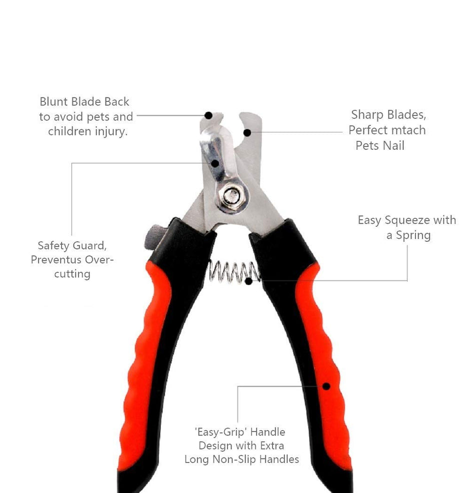 Pet Nail Clipper and Trimmer Dog Nail Cutter/Scissor with Free Nail File