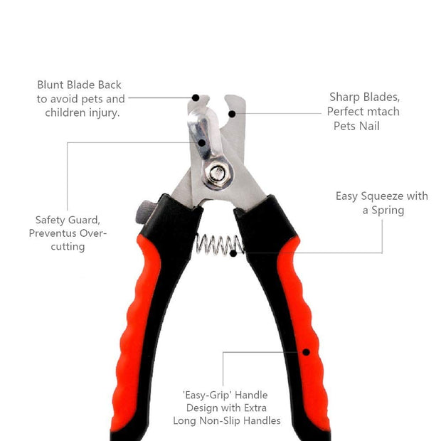 Pet Nail Clipper and Trimmer Dog Nail Cutter/Scissor with Free Nail File amiciKart c0tmiz-hs.myshopify.com