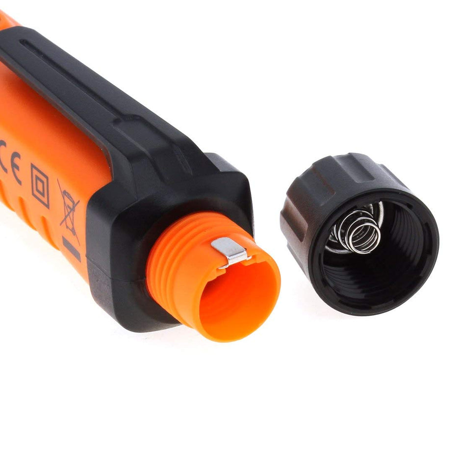 PEAKMETER PM8908C Non-Contact Voltage Tester Pen, 12-1000V AC, 50-60Hz with Work Light