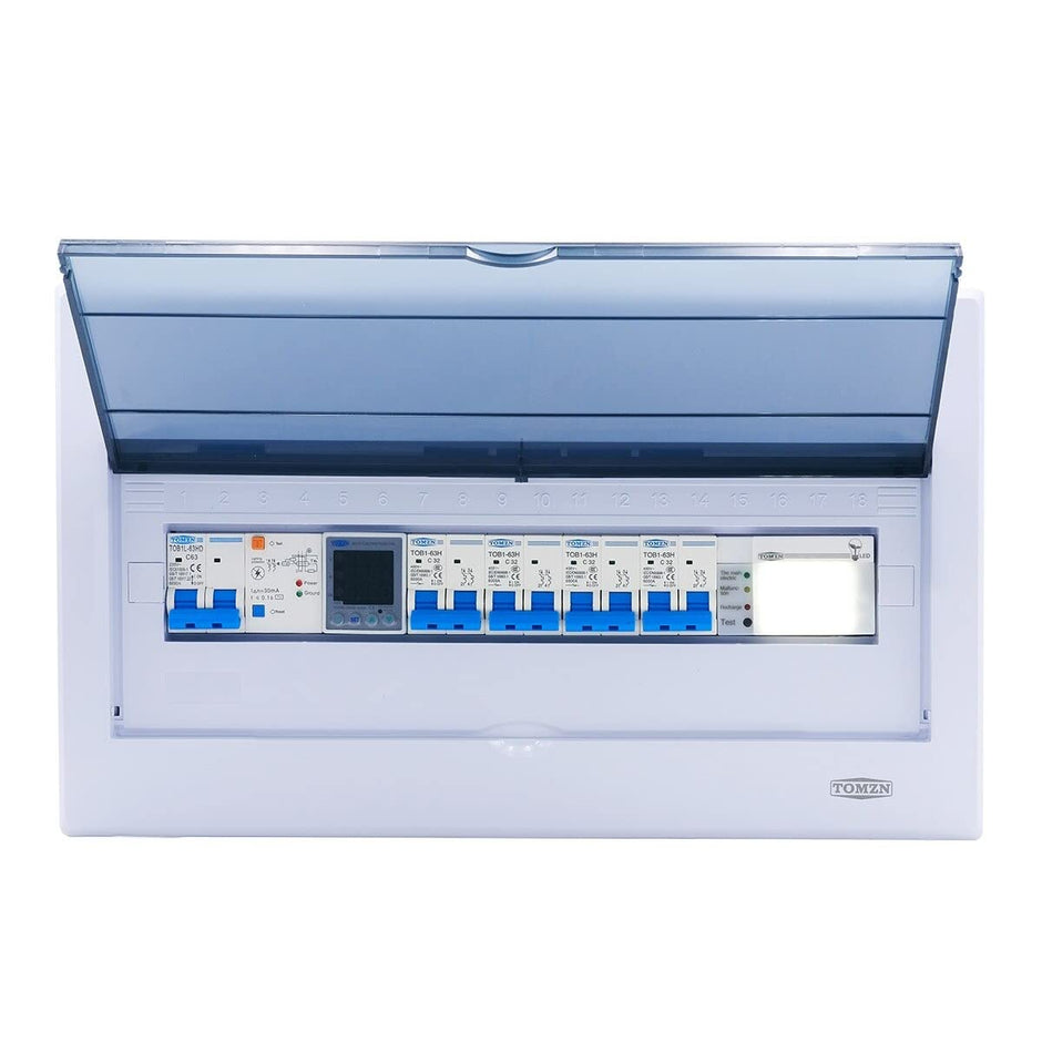 230V Emergency Light, Auto Rechargeable LED Light for Fuse Box, Electric Panels