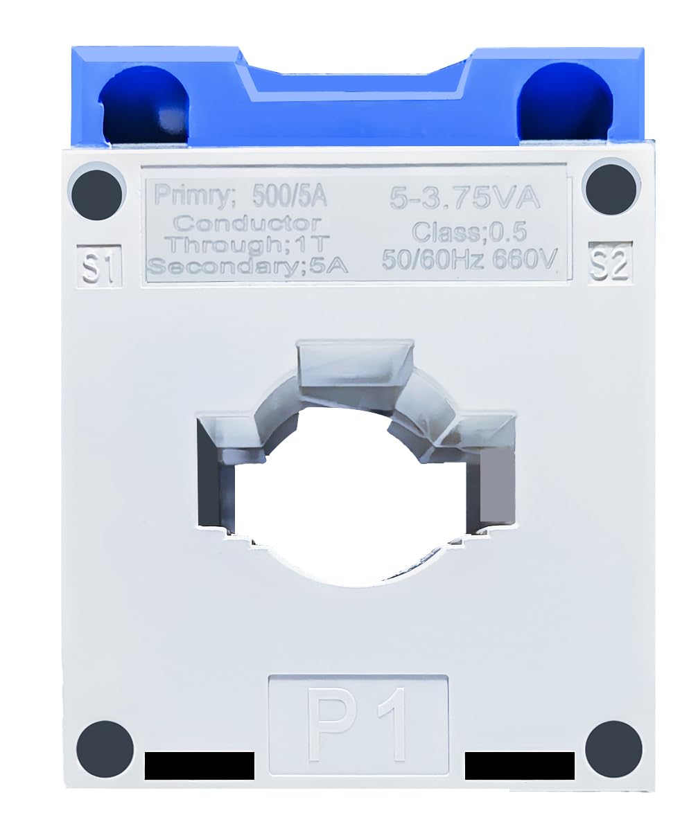 Industrial Grade Current Transformer CT Coil (Class 0.5) 0.66kV Rated Voltage & Digital Display amiciKart