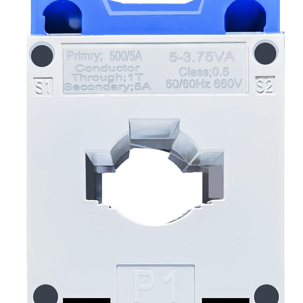 Industrial Grade Current Transformer CT Coil (Class 0.5) 0.66kV Rated Voltage & Digital Display amiciKart