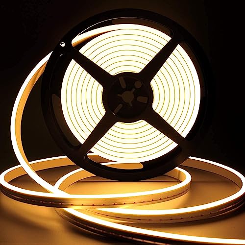 amiciVision Purple Neon LED Strip Light | 5m Long, Waterproof Decoration String Light with DC12V Adapter and Blinker