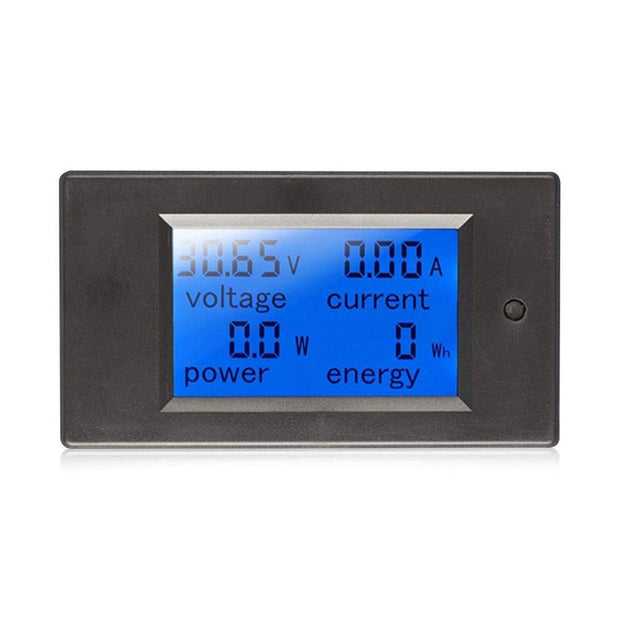 DC 4-in-1 Energy Meter, 6.5–100V 20A (2kW) Power Meter with Digital Display & Blue Backlight amiciKart c0tmiz-hs.myshopify.com
