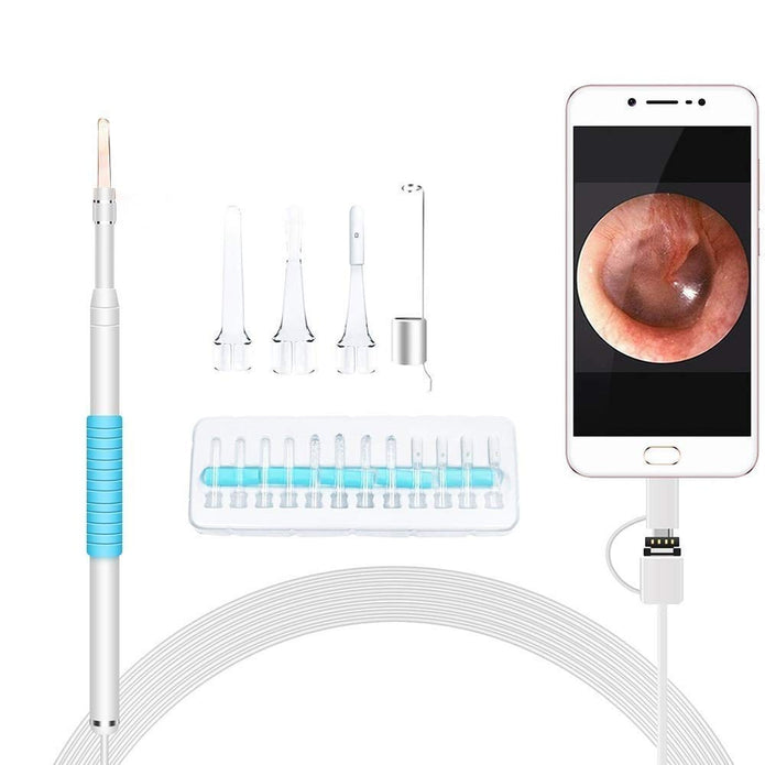 Ear Cleaning Endoscope with 1.3MP Camera and 6 LED