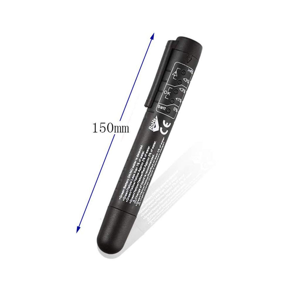 amiciAuto Brake Fluid Tester 5 LED Indicator For DOT3 DOT4 Brake Fuel with AAA Battery