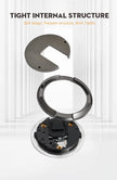 Door Stopper, Self-Locking Door Holder with Adjustable Height Floor Mounted