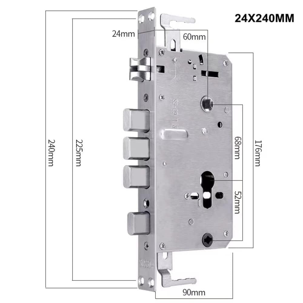 Intelligent WiFi Door Lock with Camera, Video Doorbell & Multiple Unlock Modes amiciKart