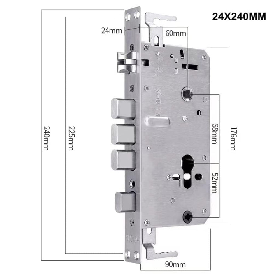 Intelligent WiFi Door Lock with Camera, Video Doorbell & Multiple Unlock Modes amiciKart