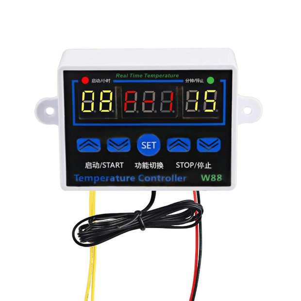 19 Degree Celsius to 99 Degree Celsius, C2 in 1 Digital Thermostat AC 220V, 1500W