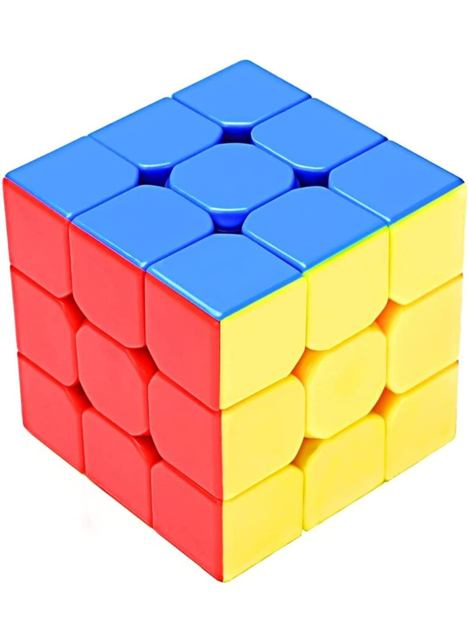 Magic Cube, MGC Professional Grade Sticker-Less & Magnetic Speed Cube with Smooth Turning, Color Matching Puzzle for Kids, Adults (3x3)