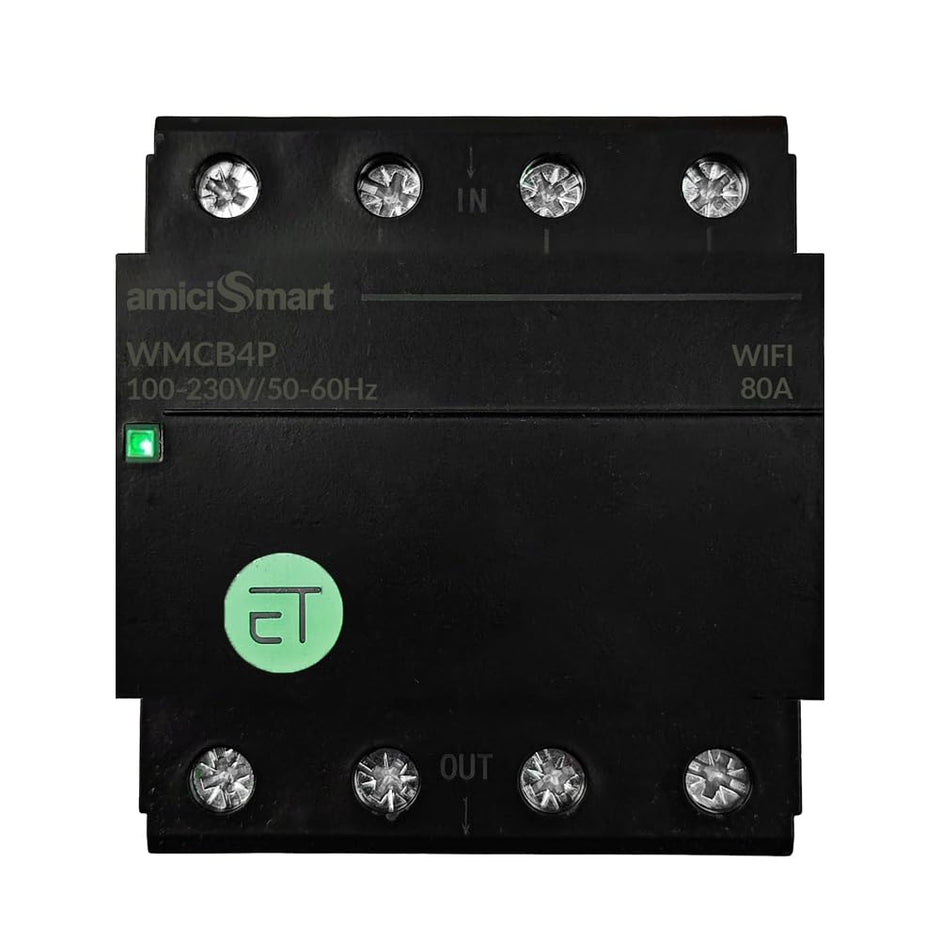 WiFi MCB, Circuit Breaker & Energy Meter with Over Voltage/Load Protection