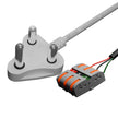 Secure Connect Plug Top with Color Coded Wire Connector (16Amp, 230 VAC)