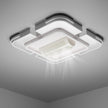 Bladeless Ceiling Fan with LED Light & Remote Control | 6-Speed Fan, 3-Color Adjustable Light