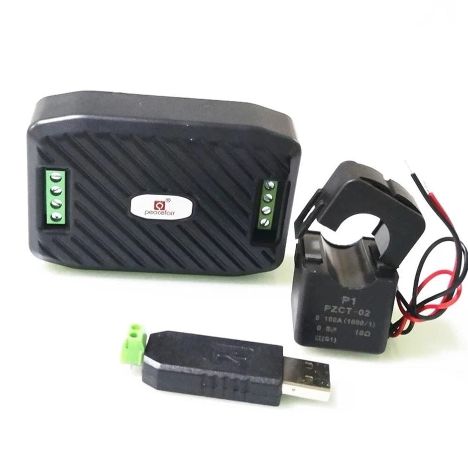 100A AC Energy Meter with RS485 Interface
