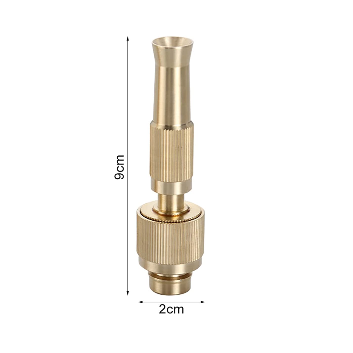 High Pressure Hose Nozzle with Adjustable Spray Adapter for Gardening and Car Wash amiciKart c0tmiz-hs.myshopify.com