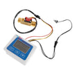 Digital Flow Meter for Water with LCD Display Real-Time Flow Rate, Temperature & Time Recording with Battery Indicator amiciKart