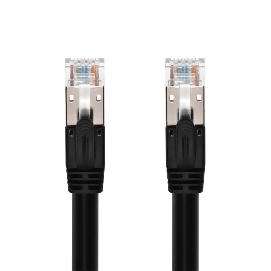 Cat 8 Ethernet Cable 2 Meter | 40Gbps Ultra High-Speed LAN Cable, Gold-Plated RJ45